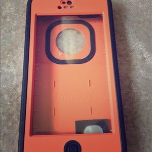 Orange and Black Heavy Duty Case